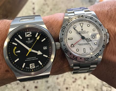 tudor north flag vs rolex explorer|the tudor north flag.